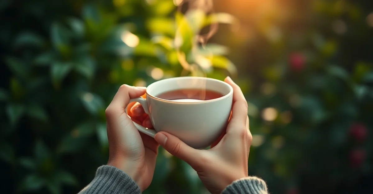 조용한 숲길이 아침 햇빛 속에 놓여있는 모습