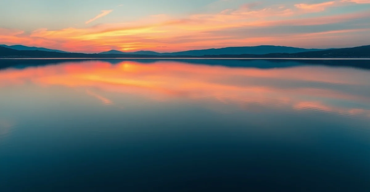 hands holding warm tea in a garden