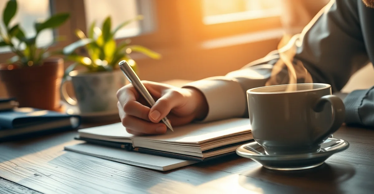 잔잔한 호수에 비친 하늘