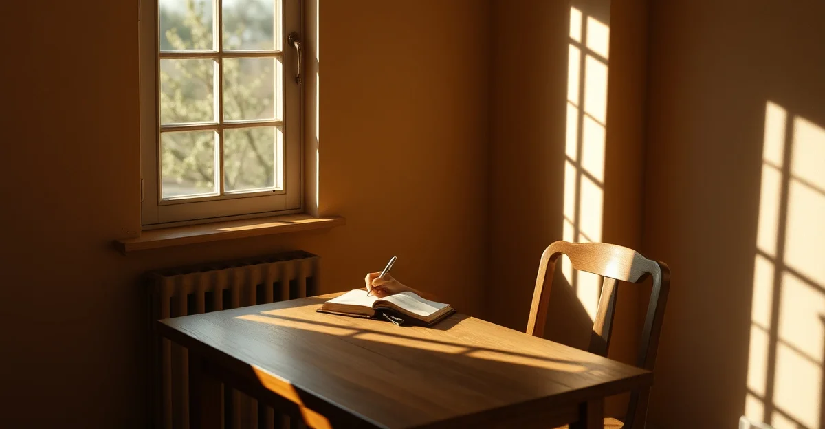 잔잔한 물 위의 돌멩이 한 개