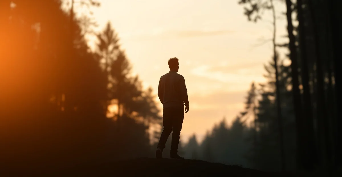 잔잔한 물 위의 햇빛