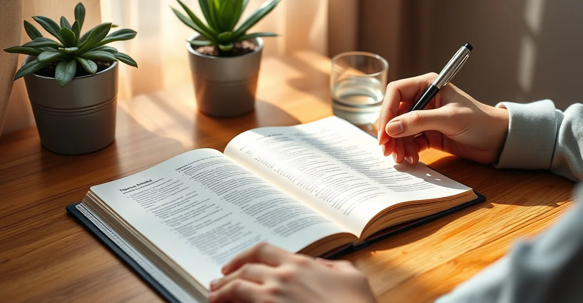 잔잔한 수면 위의 석양 풍경