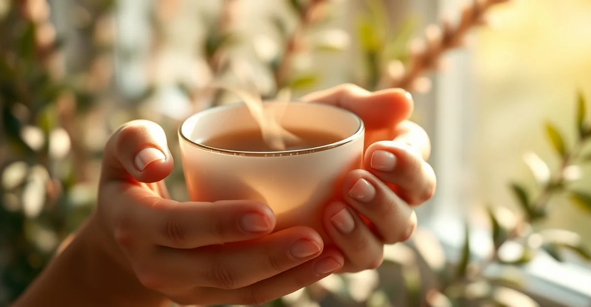 a quiet forest path in morning light