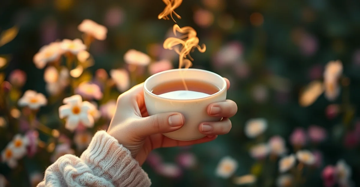 고요한 숲길에 아침 햇살이 내려앉다