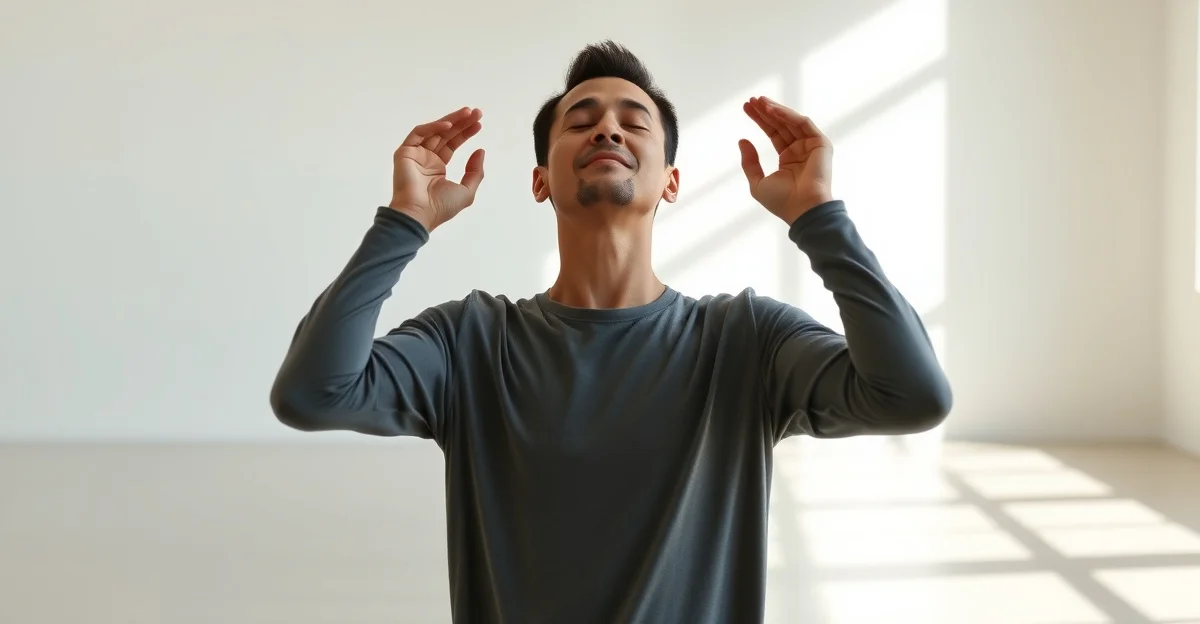 연못 위에 떨어지는 빗방울