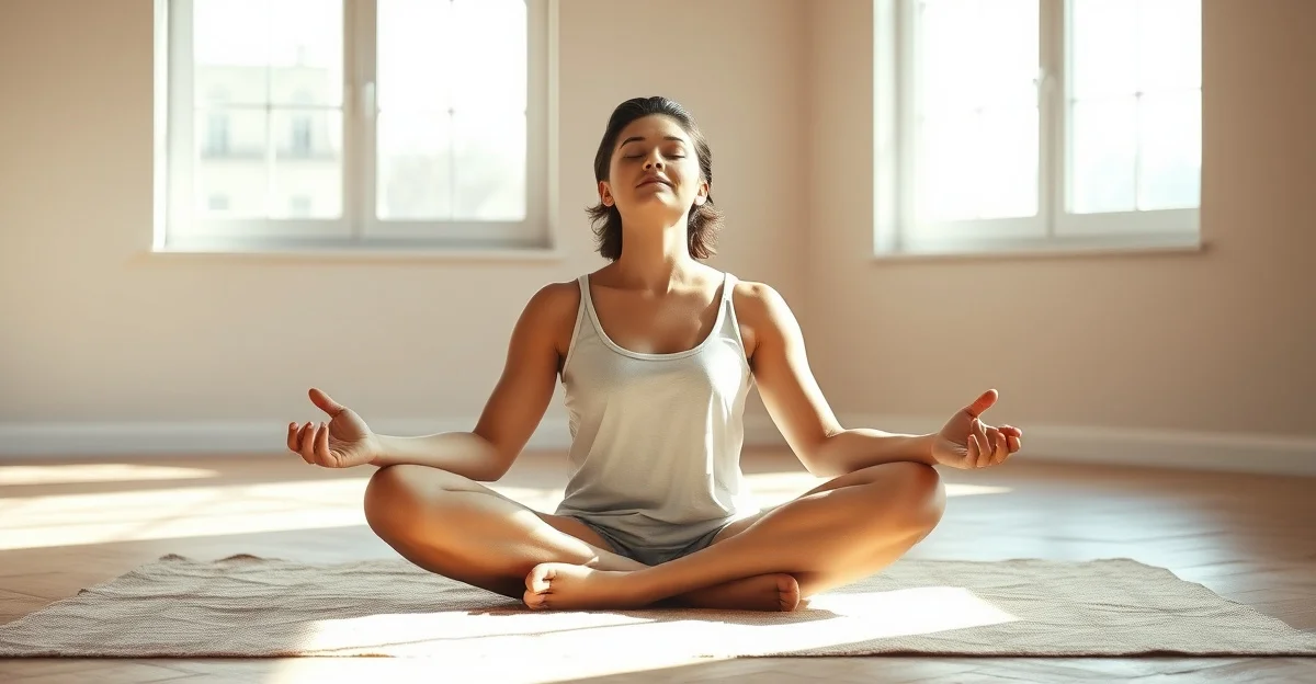 따뜻한 차를 마시는 손