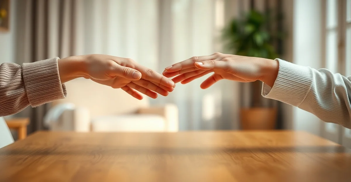 잔잔한 수면 위의 석양