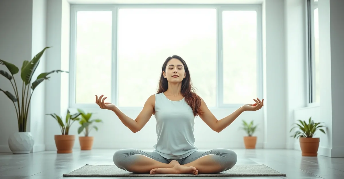 따뜻한 차를 마시는 손