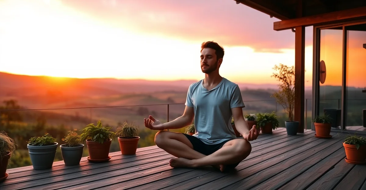 새벽 숲길에 내려앉은 부드러운 햇살