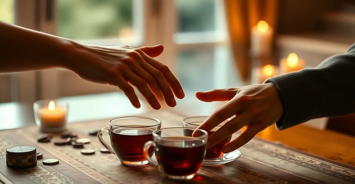 a quiet forest path in morning light