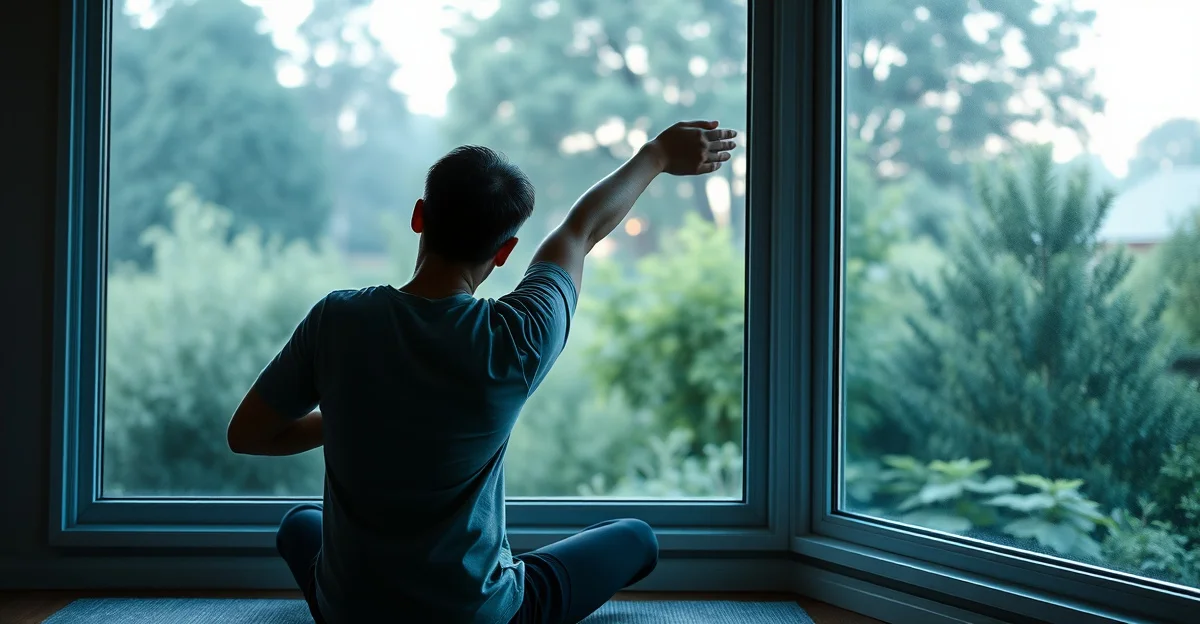 따뜻한 음료를 들고 있는 손