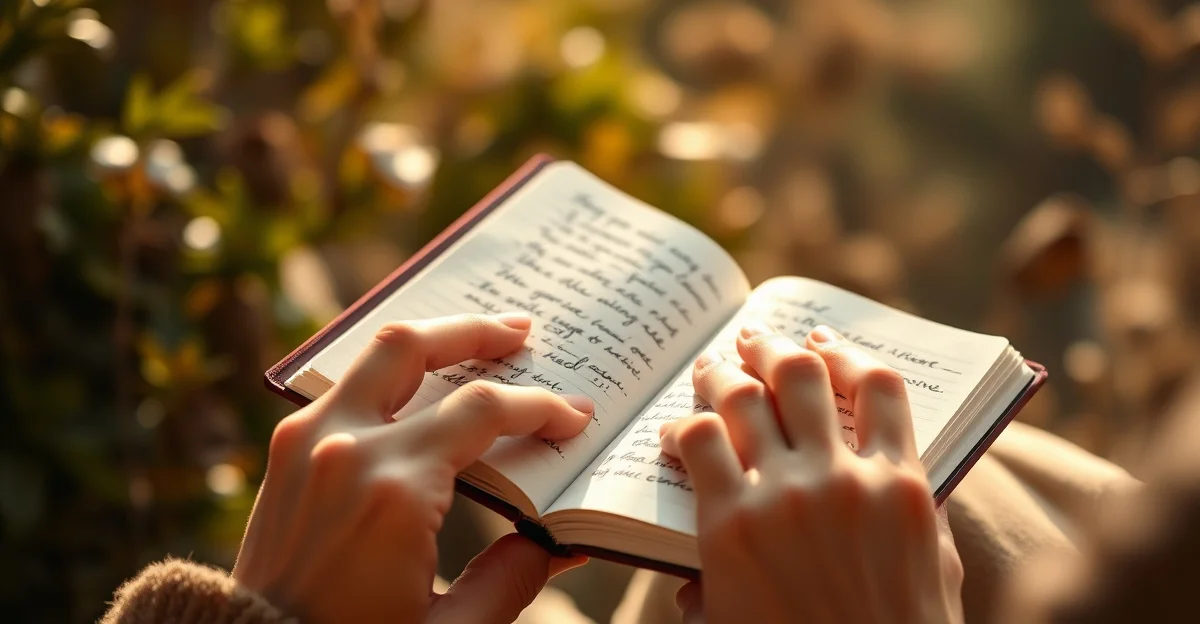 a quiet forest path in morning light