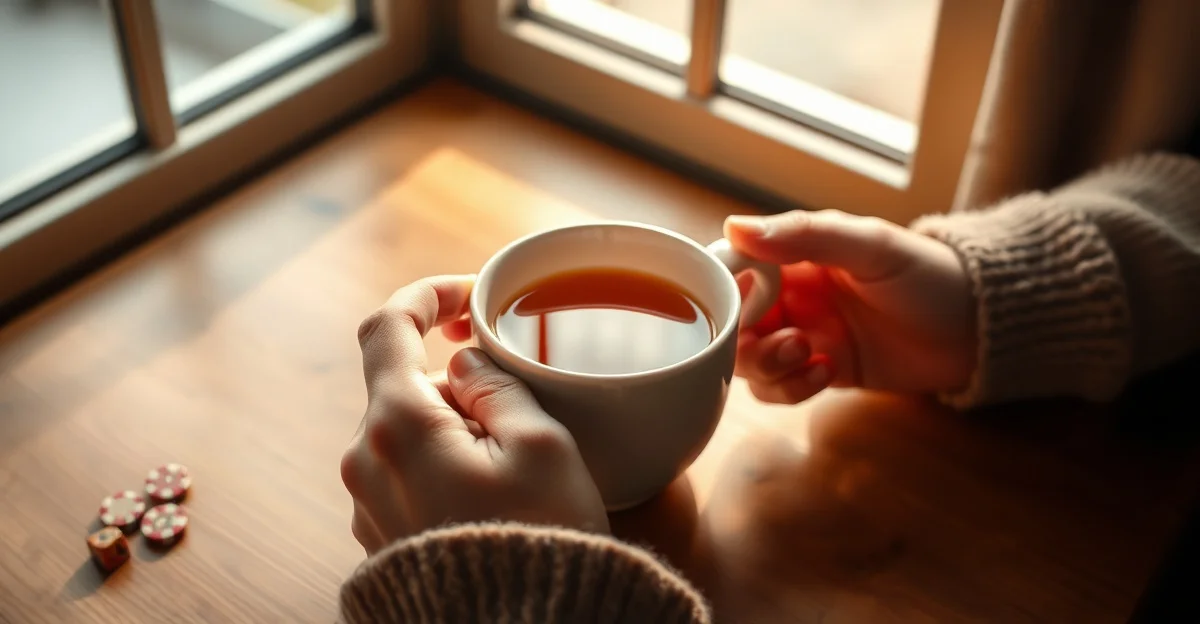 조용한 숲길에 햇살이 내려앉는 모습