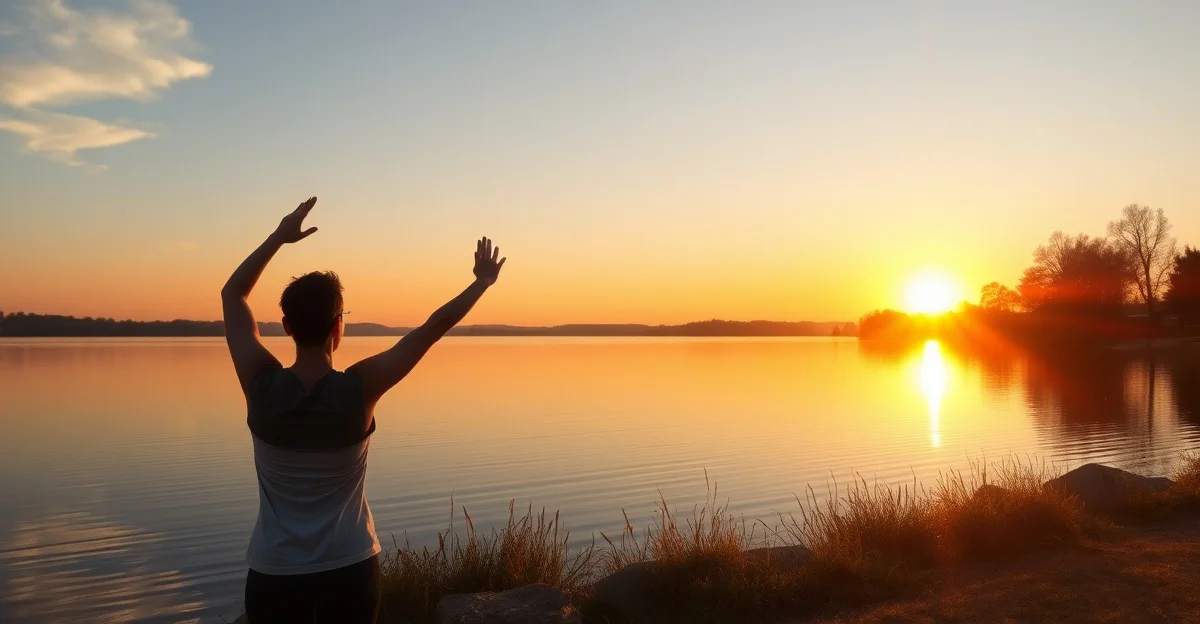 따뜻한 차를 들고 있는 손