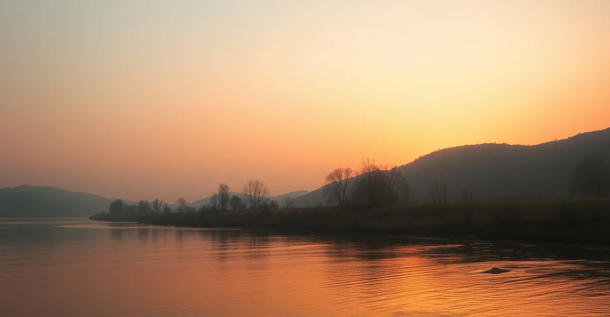 차분한 침실에 놓인 따뜻한 차 한 잔