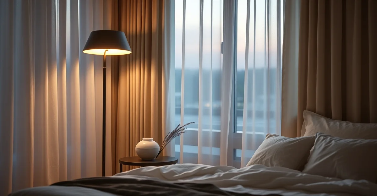 hands holding warm tea in a garden