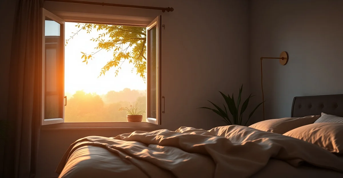 sunset over calm water with gentle ripples