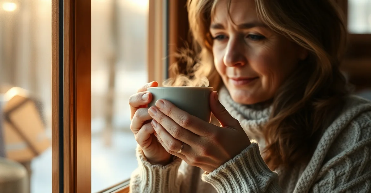 조용한 숲길을 아침 햇살이 비추고 있는 모습