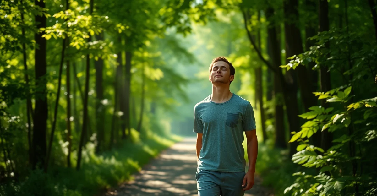Taking a 10-Minute Walk to Clear Your Head During Recovery