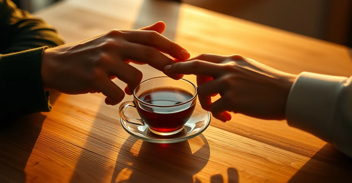 a quiet forest path in morning light